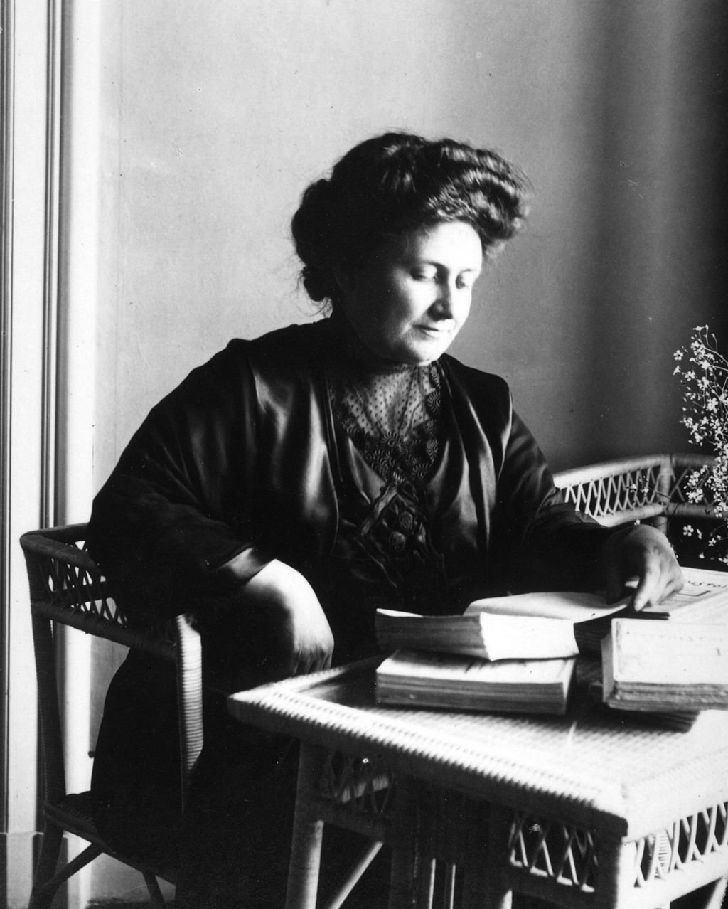 Foto von Maria Montessori 1913